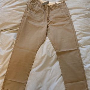 Wallace & Barnes Slim-fit military officer's chino